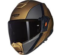 Nolan N120-1 Verniciatura Speciale N-Com Casco, Arena/Gris, Talla XS (55)