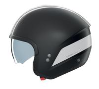 Nolan N20-2 Dolce Vita Casco a reacción, negro/gris, Talla L (60)