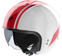 Nolan N20-2 Dolce Vita Casco a reacción, blanco-rojo, tamaño M para Hombres
