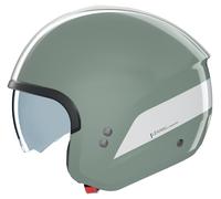 Nolan N20-2 DOLCE VITA Casco Jet Verde/Blanco XL unisex