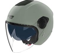Nolan N20-2 Visor Classico Nobile 337, casco abierto L female Mate-Verde Oscuro
