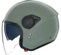 Nolan N20-2 Visor Classico Nobile 337, casco abierto XXL female Mate-Verde Oscuro