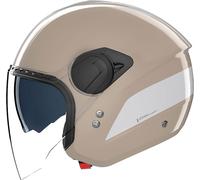 Nolan N20-2 Visor Dolce Vita 350, casco abierto S female Beige/Blanco