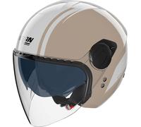 Nolan N20-2 Visor Dolce Vita 350, casco abierto XL female Beige/Blanco