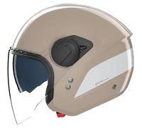 Nolan N20-2 VISOR DOLCE VITA Casco Jet Beige/Blanco L unisex