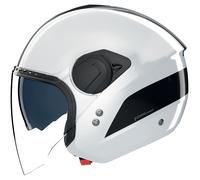 Nolan N20-2 VISOR DOLCE VITA Casco Jet Blanco/Negro 2XS unisex