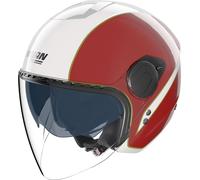 Nolan N20-2 Visor Tricolore 346, casco abierto XL female Rojo/Blanco/Verde