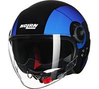 Nolan N21 Visor Bicromo 351, casco abierto L male Negro/Azul Oscuro/Azul