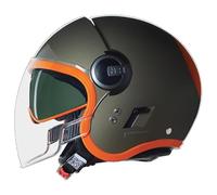 Nolan N21 Visor Casco, Unisex, Stone Orange, XX-Small