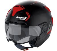 Nolan N30-4 T Inception, casco jet M male Mate Rojo/Negro