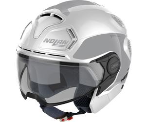 Nolan N30-4 T Uncharted, casco jet M male Blanco/Gris