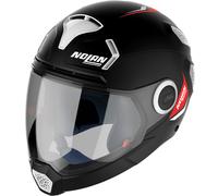 Nolan N30-4 VP Inception, casco modular S male Mate Blanco/Negro