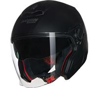 Nolan N40-5 06 Classico N-Com Casco Jet, negro, tamaño 2XS para Hombres