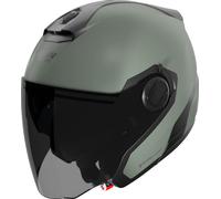 Nolan N40-5 06 Classico Nobile N-Com Casco Jet, gris, tamaño M para Hombres