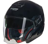 NOLAN Helmet N40-5 06 Classic 301 XXL, Color Negro Brillante