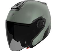 Casco Jet Nolan N40-5 CLASSICO NOBILE 337 Verde grigio