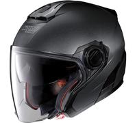 Nolan N40-5 Special 2023 N-Com Casco Jet, gris, tamaño 2XS para Hombres