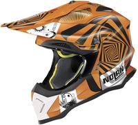 Nolan N53 Riddler Casco de motocross, naranja, tamaño M
