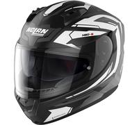 Nolan N60-6 Anchor Casco, negro-blanco, tamaño XL para Hombres