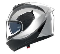 Nolan Casco integral N60-6 Bifase 349 Blanco/Negro/Gris XL Mujer