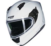 Nolan N60-6 Classico Casco, Blanco, Talla L (60)