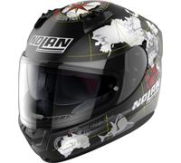 Nolan N60-6 Gemini Replica C. Checa Casco, Negro/Blanco, Talla XXL (64)