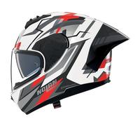 Nolan Casco integral N60-6 Sport Corsa 356 XL Mujer Blanco/Gris/Rojo/Plata
