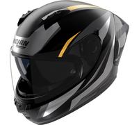 Nolan N60-6 Sport Lesmo Casco, negro-gris, tamaño 2XL para Hombres