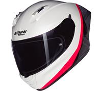 Nolan N60-6 Sport Verniciatura Speciale Casco Integral Blanco/Negro/Rojo S unisex