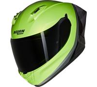 Nolan N60-6 Sport Verniciatura Speciale Casco, negro-gris-verde, tamaño S para Hombres