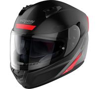 Nolan N60-6 Staple, casco integral XS male Mate Negro/Gris/Rojo