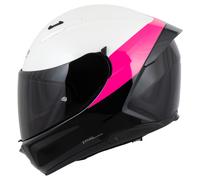 Nolan N60-6 VERNICIATURA Casco Integral Negro/Blanco/Rosa M unisex