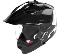 Nolan N70-2 X 06 Turbine Casco, negro-blanco, tamaño M para Hombres