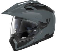 Nolan N70-2 X Classic N-Com Casco, gris, tamaño S para Hombres