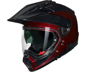 Nolan N70-2 X Classico Nobile 321, casco modular L male Rojo Oscuro/Negro