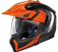 Nolan N70-2 X Decurio N-Com Casco, negro/naranja, Talla XXS (54)