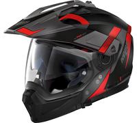 Nolan N70-2 X Skyfall N-Com, casco modular M male Mate Negro/Gris/Rojo