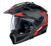 Nolan N70-2 X Torpedo N-com - Talla S 042 BLACK MATT/RED