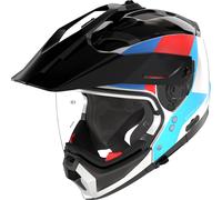 Nolan N70-2 X Turbine 350, casco modular XL female Negro/Plata/Rojo/Azul