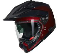 Nolan N70-2 X Classico Nobile 321, casco modular M male Rojo Oscuro/Negro