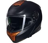 Nolan N80-8 Classico Nobile 311, casco integral XL male Mate Negro/Naranja Oscuro