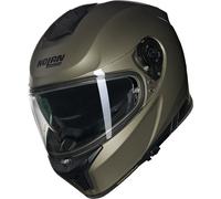 Nolan N80-8 Classico Nobile N-Com Casco, Marrón mate, Talla XL (62)