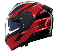 Nolan Casco integral N80-8 Fervo - Negro/Rojo - Talla 2XL Hombre