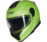 Nolan N80-8 Mivedi N-Com Casco, Neón verde, Talla XL (62)