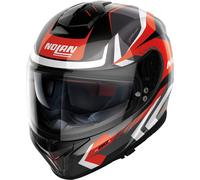 Nolan N80-8 Rumble N-Com, casco integral XL male Blanco/Rojo/Negro