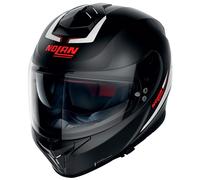 Nolan N80-8 Staple N-com - Talla XS 053-FLAT BLACK/WHITE