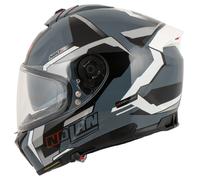 Nolan N80-8 Wanted N-Com casco integral Negro/Gris/Blanco S unisex