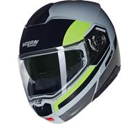 Casco Abatible Nolan N90-3 ROBOTO 346 Grigio / Nero / Giallo
