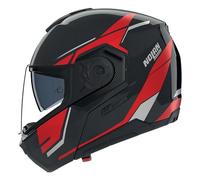 Casco Modular Nolan N90-3 06 Sincrono Negro/Rojo/Blanco MetalXS Negro,Rojo,Blanco Metal
