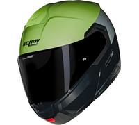Nolan N90-3 06 Pintura especial. Casco Abatible Negro/Verde S unisex